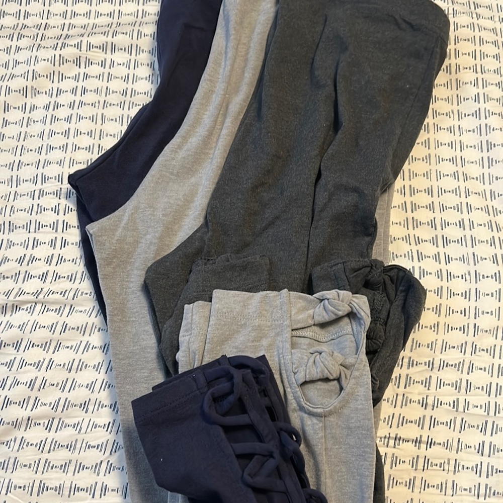Women’s leggings. Selling all together. Light gray, dark gray and navy.